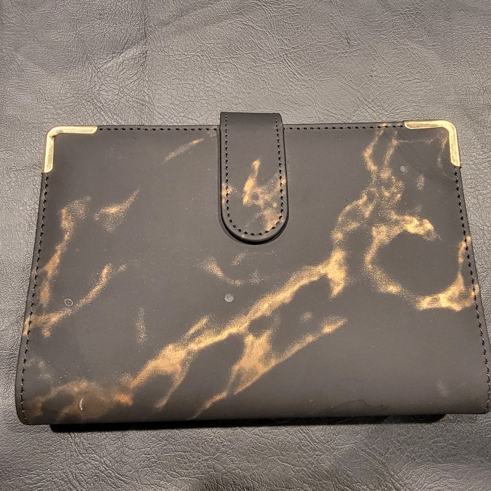 Black and Gold Clutch Mini Binder